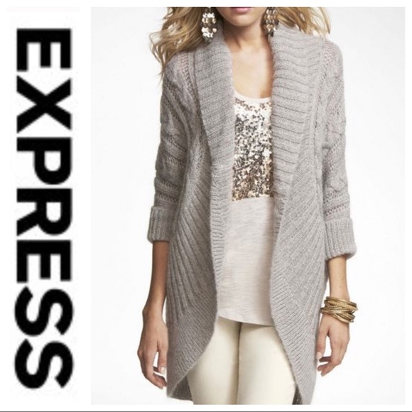 Express Sweaters - 💕SALE💕 Express Wool Blend Cardigan Sweater